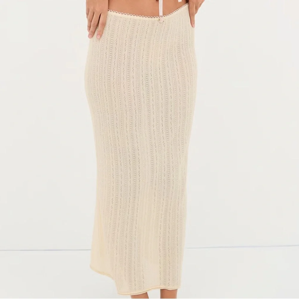 For love and lemons pointelle knit maxi skirt - Picture 2 of 5
